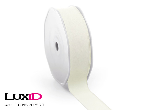 Texture ribbon 70 creme 25mm x 20m